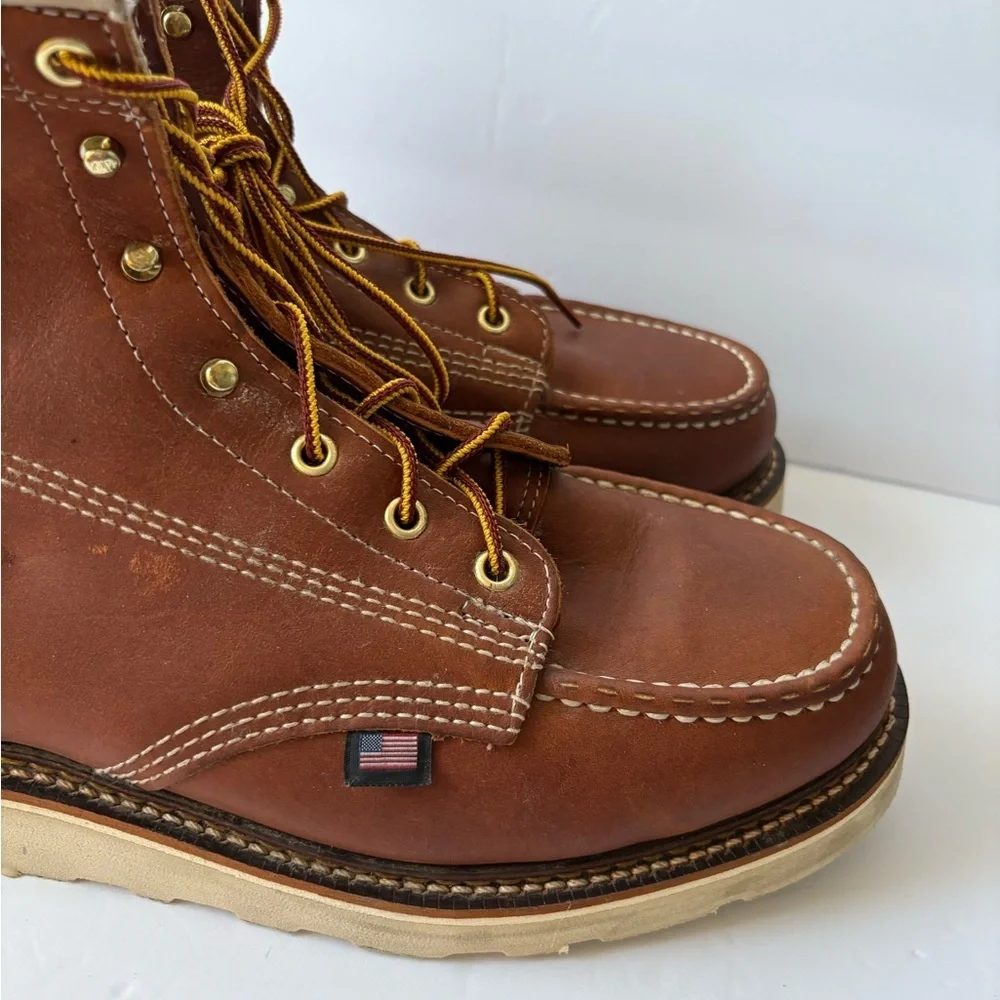 NWOT Thorogood American Heritage 6” Safety Toe Maxwear Wedge Boots Size 11 Men’s
